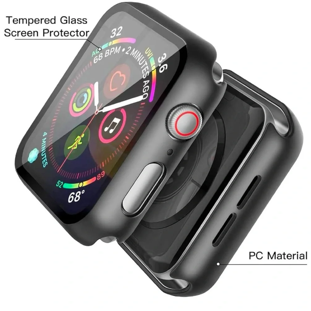 MISXI 2-Pack Case for Apple Watch SERIES 6/SE/5/4 44mm NIB